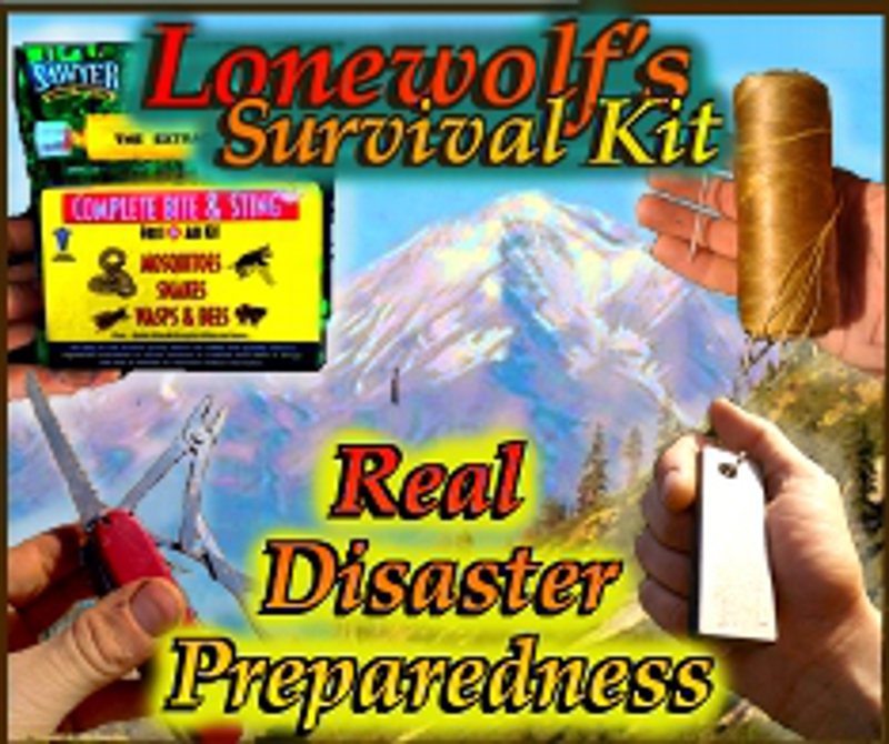 Lonewolf's Survival Kit ad
